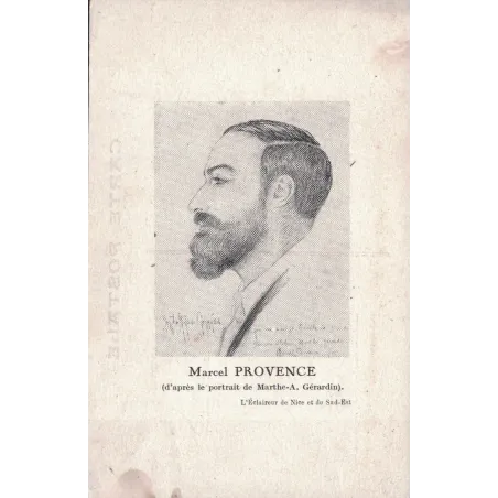JOANNON Marcel dit Marcel PROVENCE (1892-1951) – Félibre -Ecrivain –Poète.