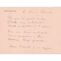 GRAS Felix (1844-1901) - Poète - Félibre Vauclusien - Magistrat et notaire.