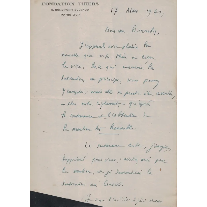 PUECH Aimé (1860-1940) - HISTORIEN DU CHRISTIANISME FRANCAIS