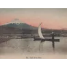 JAPON - PAPIER A LETTRE ILLUSTRE MT. FUJI FROM KAI - PERIODE 1920.