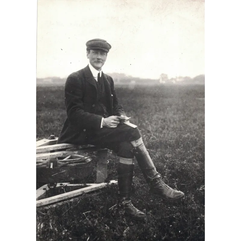LAMBERT Charles COMTE (1865-1944) - PIONNIER DE L'AVIATION - 1erPILOTE A SURVOLER LA TOUR EIFFEL.