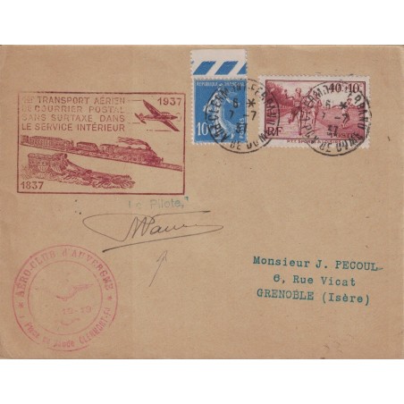 VANIER Raymond (1895-1965) - AVIATEUR FRANCAIS DES LIGNES LATECOERE.