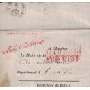 DELAVAU Guy-Louis-Jean-Baptiste – (1787-1874) Conseiller d’Etat – Préfet de Police.