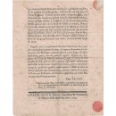 EDIT DU ROI - PORTANT REMISE DU DROIT DE JOYEUX-AVENEMENT - 30 MAI 1774.