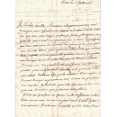 DE ZELADA Francesco Saverio  (1717-1801) - CARDINAL ITALIEN - LETTRE DU BUREAU FRANCAIS DE ROME LE 13 JUILLET 1776.