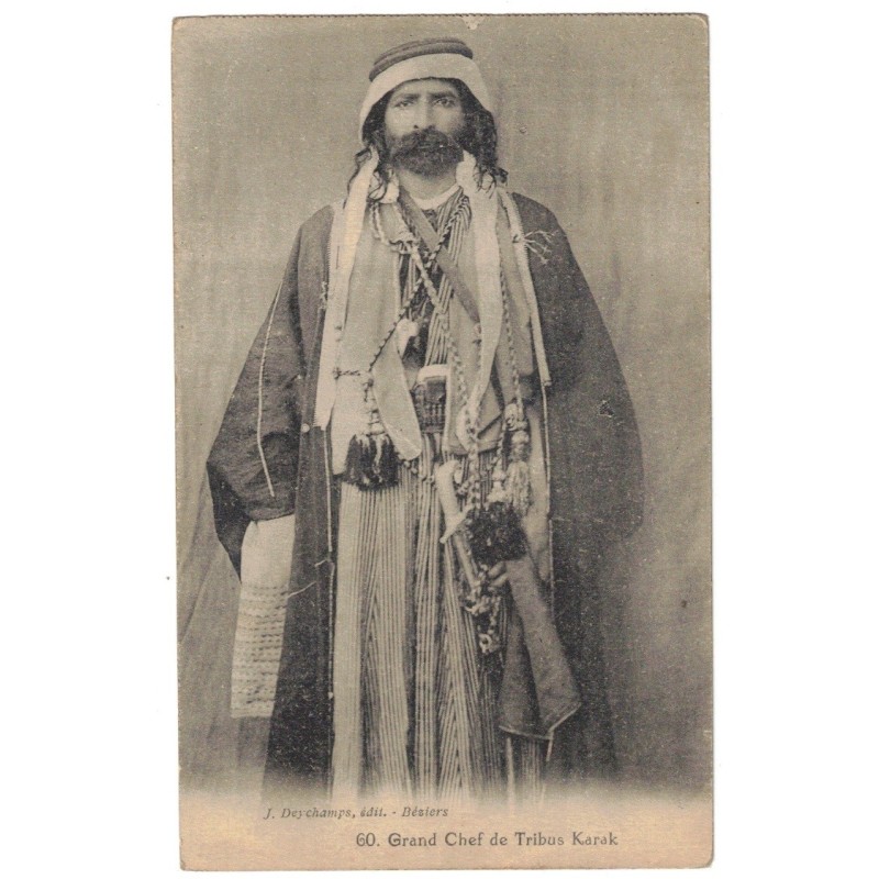 JORDAN - CHIEF OF KARAK TRIBE