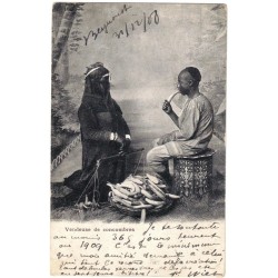 SYRIA - BEYROUTH - FRENCH POST "TYPE BLANC" - CUCUMBER SELLER (EGYPT) - POST CARD