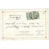SYRIA - BEYROUTH - FRENCH POST "TYPE BLANC" - CUCUMBER SELLER (EGYPT) - POST CARD