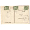 EGYPTE - LE CAIRE - VILLAGE DE NATIFS PRES DES PYRAMIDES - TYPE BLANC - CARTE POSTALE