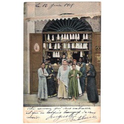 EGYPT - PORT-SAÏD - NATIVE GROCERY - 1915