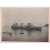 TORPILLEUR - "LE MALIN" - ARRIVANT DANS LA RADE DE MONACO - 1947 - PHOTOGRAPHIE.