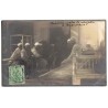 EGYPTE - ALEXANDRIE - FUMEURS ARABES - CARTE PHOTO 1914