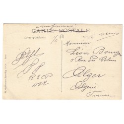 EGYPTE - ALEXANDRIE - FUMEURS ARABES - CARTE PHOTO 1914