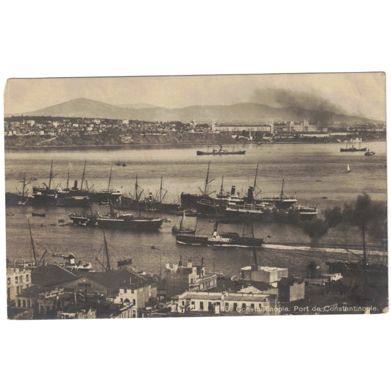 TURKIYE - ISTANBUL - CONSTANTINOPLE - THE PORT TURKIYE - ISTANBUL - CONSTANTINOPLE - THE PORT