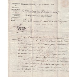 ALLARD Pierre (1749-1819) - Homme politique - Député du Rhône.