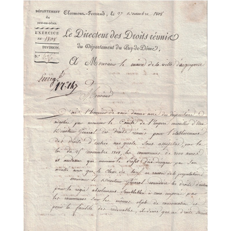 ALLARD Pierre (1749-1819) - Homme politique - Député du Rhône.