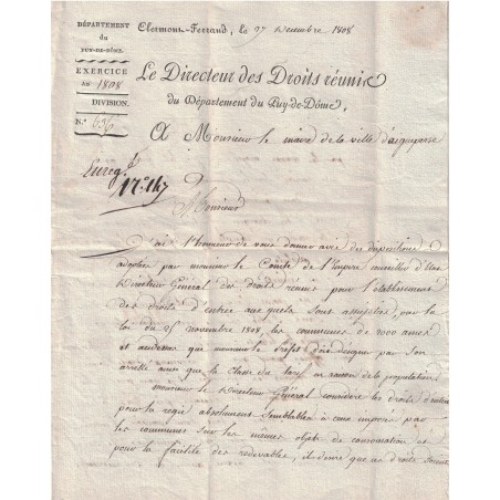 ALLARD Pierre (1749-1819) - Homme politique - Député du Rhône.