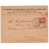 PARIS - LETTRE 1er CONGRES INTERNATIONAL D'HYGIENE ALIMENTAIRE - 1906