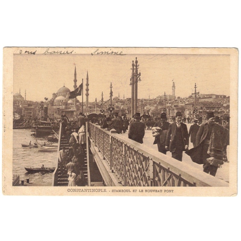 TURQUIE - CONSTANTINOPLE - TRÉSOR ET POSTE - ARMÉE D'ORIENT SECTEUR 506 - 1920
