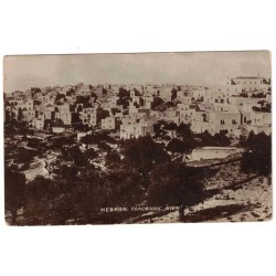 PALESTIN- HEBRON - PANORAMIC VIEW - POST CARD