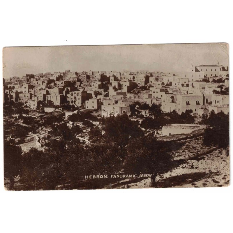 PALESTIN- HEBRON - PANORAMIC VIEW - POST CARD