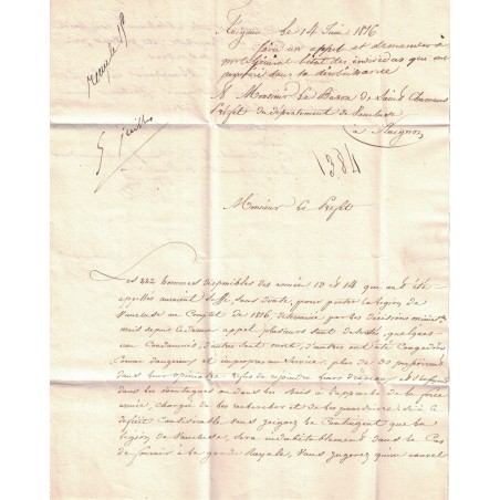 André Philippe CORSIN (1773-1854) - Lieutenant Général - Baron D'Empire - Vicomte par le Roi.