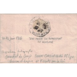 André Philippe CORSIN (1773-1854) - Lieutenant Général - Baron D'Empire - Vicomte par le Roi.