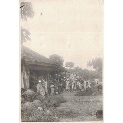 copy of PAQUEBOT HOGGAR - COMPAGNIE FRAISSINET - CARTE POSTALE MENU DU 6 JUIN 1952 - PUB PERNOD.