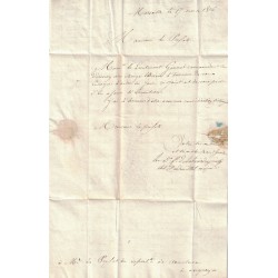 Ange Hyacinthe Maxence de DAMAS (PARIS -1785 -1862) - Général Russe puis Général de l'Armée Française - Ministre de la Guerre.