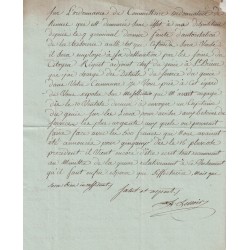 Auguste Nicolas LENOIR (1776 Paris-1850) Général de Brigade - Baron d'Empire.