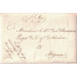 André Philippe CORSIN (1773 Vaucluse-1854) - Lieutenant Général - Baron D'Empire - Vicomte par le Roi.