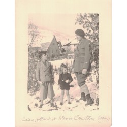 HAUTES ALPES - BRIANCON - CHASSEUR ALPIN - Mr COUTON - 1940 - FORMAT 180x240mm.