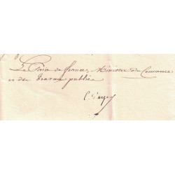 ARGOUT Antoine Maurice Apollinaire, comte d' (1782–1858)- Ministre de la Marine - du Commerce et de l’Intérieur