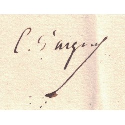 ARGOUT Antoine Maurice Apollinaire, comte d' (1782–1858)- Ministre de la Marine - du Commerce et de l’Intérieur