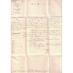 ARGOUT Antoine Maurice Apollinaire, comte d' (1782–1858)- Ministre de la Marine - du Commerce et de l’Intérieur