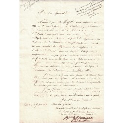 CAVAIGNAC Jacques-Marie, Vicomte Cavaignac de Baragne (1773-1855) - Général français de la Révolution et de l’Empire.
