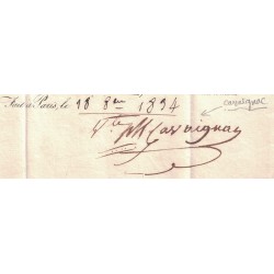 CAVAIGNAC Jacques-Marie, Vicomte Cavaignac de Baragne (1773-1855) - Général français de la Révolution et de l’Empire.