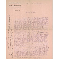BEAUVERIE Jean (1874-1938) - BOTANISTE ET MYCOLOGUE - Né à Fontaine sur Saône - Rhône.