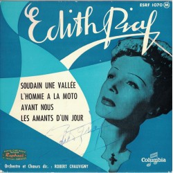 PIAF Édith nom de scène d'Édith Gassion (1915-1963) née à Paris décès à Grasse (Alpes-Maritimes)