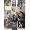 EXCEPTIONNEL ENSEMBLE DE 85 PHOTOS D'ARTISTES AVEC DEDICACES DE L'OPERA DE MARSEILLE (1943-1947)