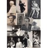 EXCEPTIONNEL ENSEMBLE DE 86 PHOTOS D'ARTISTES AVEC DEDICACES DE L'OPERA DE MARSEILLE (1943-1947)