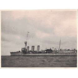 GUERRE 14/18 - HELIGOLAND - AMIRAL ANTOINE BOISSIERE LE 5 MAI 1920 AVEC LA DELGATION FRANCO BRITANNIQUE.