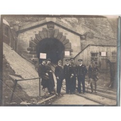 GUERRE 14/18 - HELIGOLAND - AMIRAL ANTOINE BOISSIERE LE 5 MAI 1920 AVEC LA DELGATION FRANCO BRITANNIQUE.