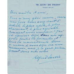SAVOIR Alfred (1883-1934) - DRAMATURGE ET SCENARISTE FRANCAIS